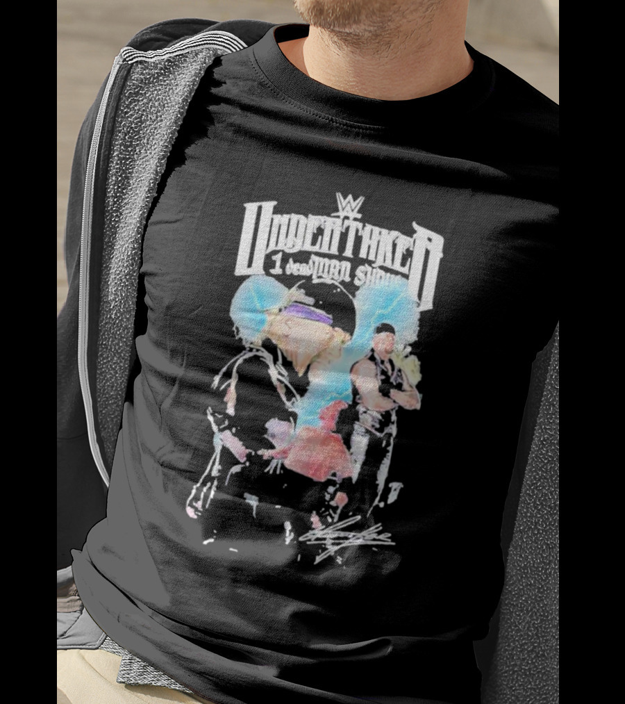WWE Undertaker 1 Deadman Show Fan Art With Signature T-Shirt