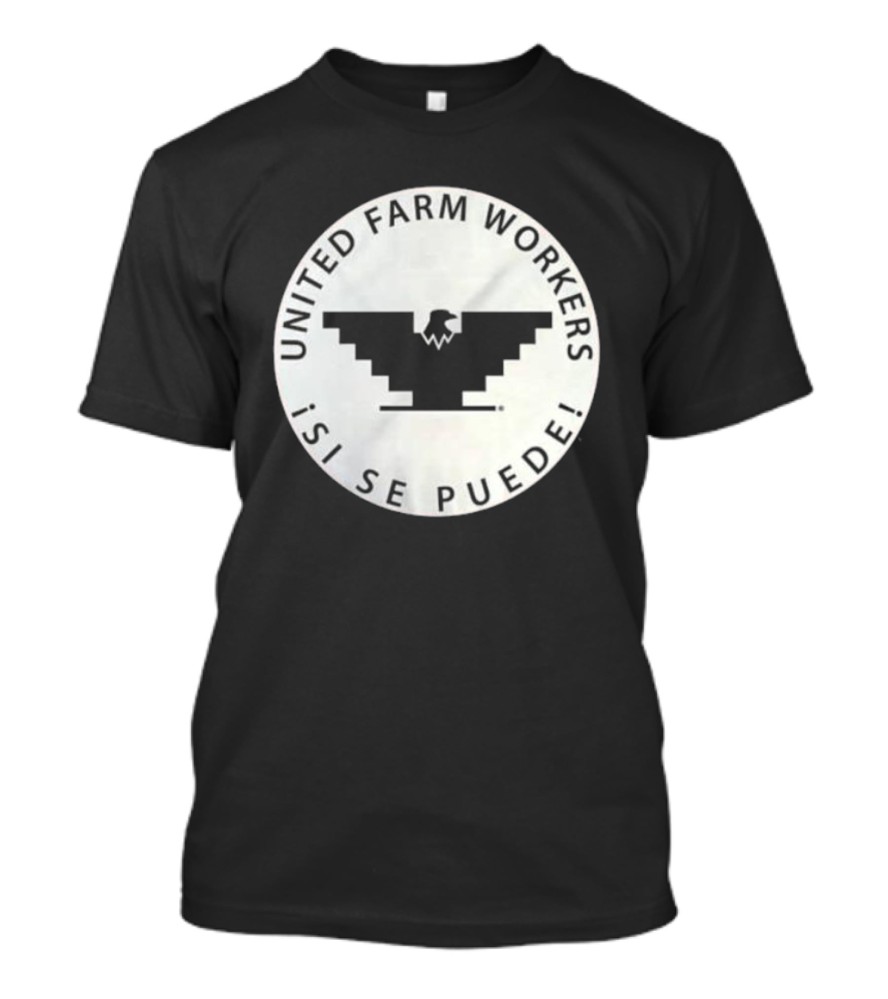 United Farm Workers ¡Sí Se Puede Eagle Emblem T-Shirt
