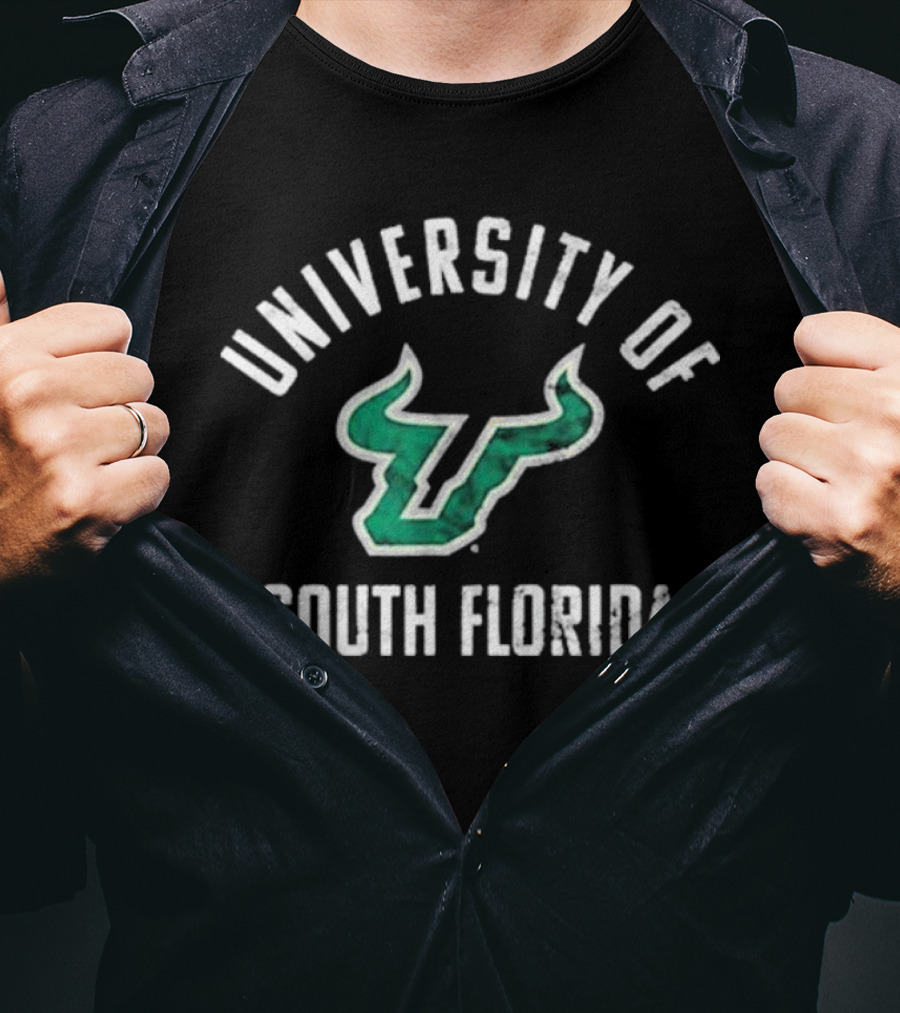 University Of South Florida Bulls Green T-Shirt