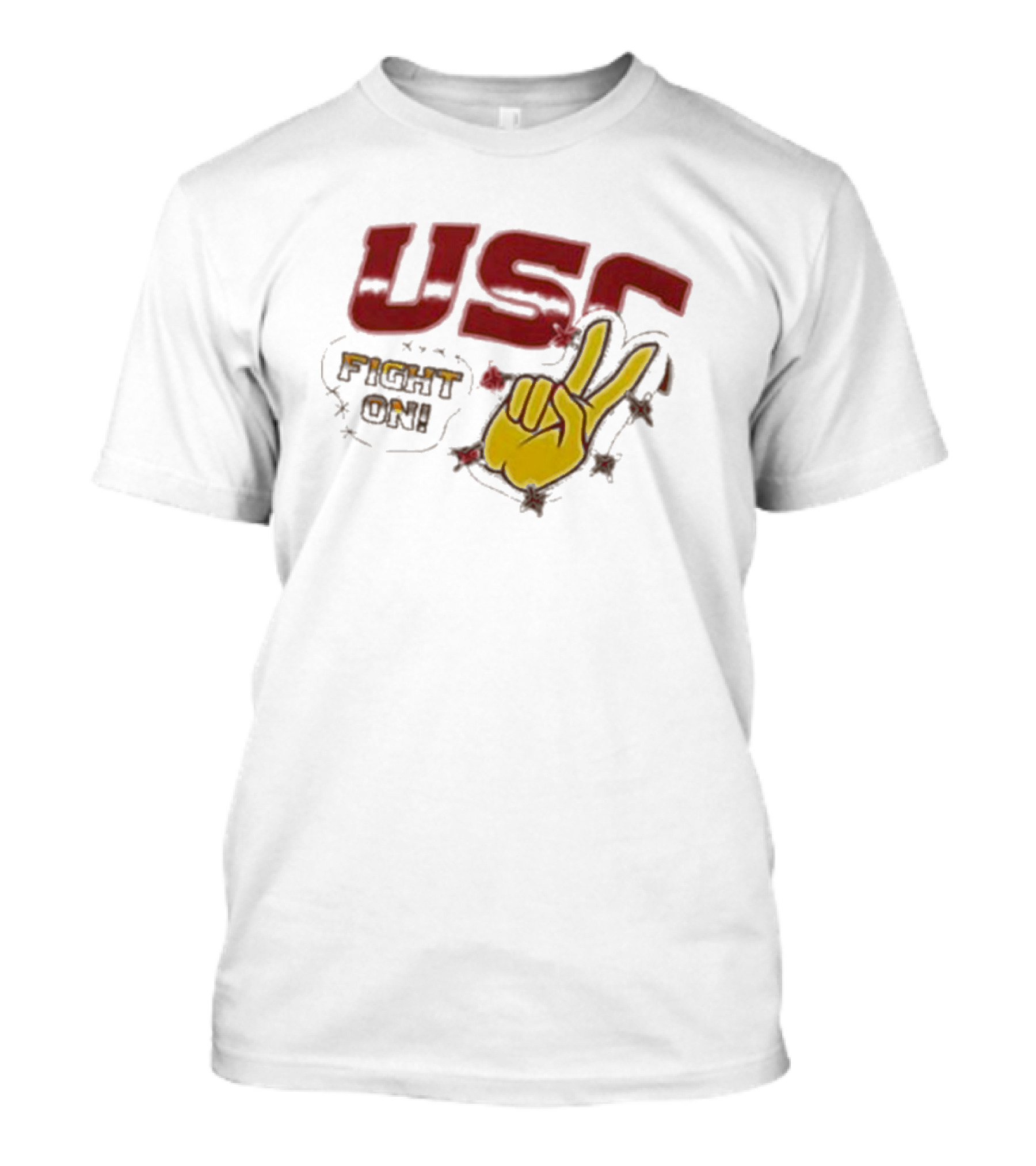 USC Fight On Travis Scott Collaboration T-Shirt