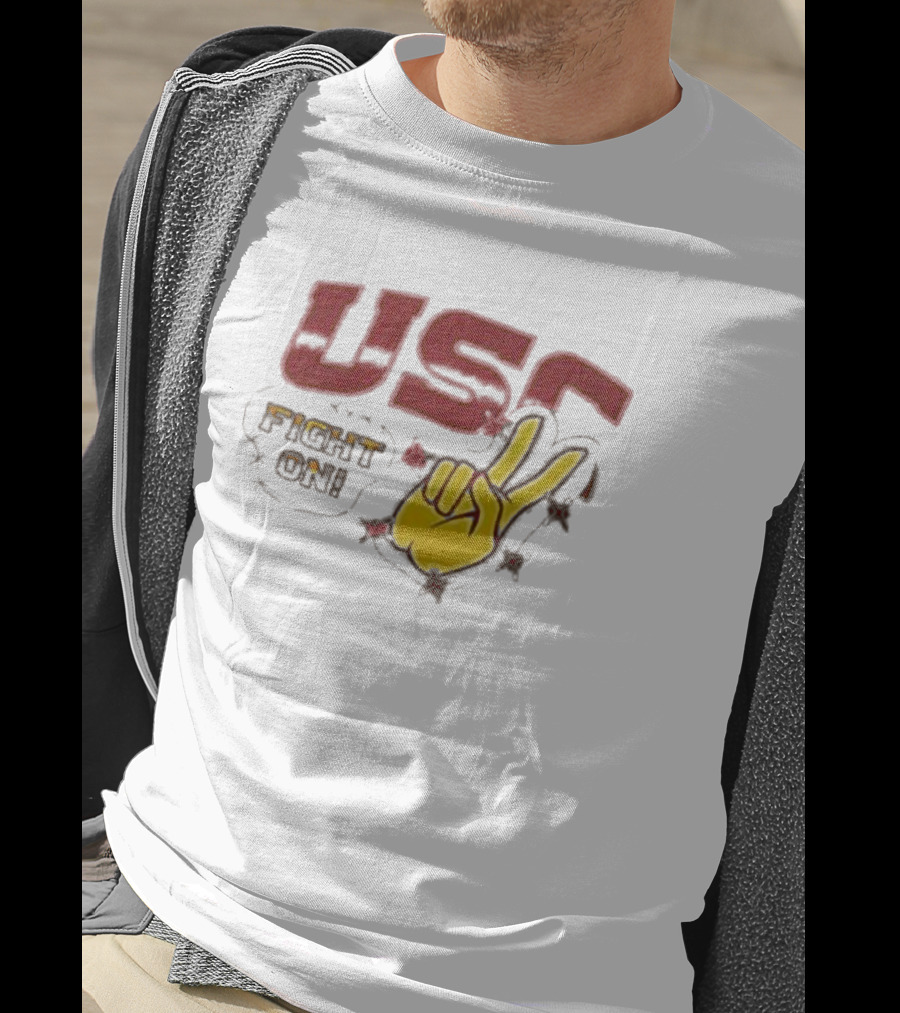 USC Fight On Travis Scott Collaboration T-Shirt