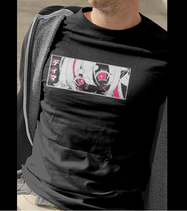 Uwumarket Dimatheduchess Primordial Anime Eyes Aesthetic T-Shirt