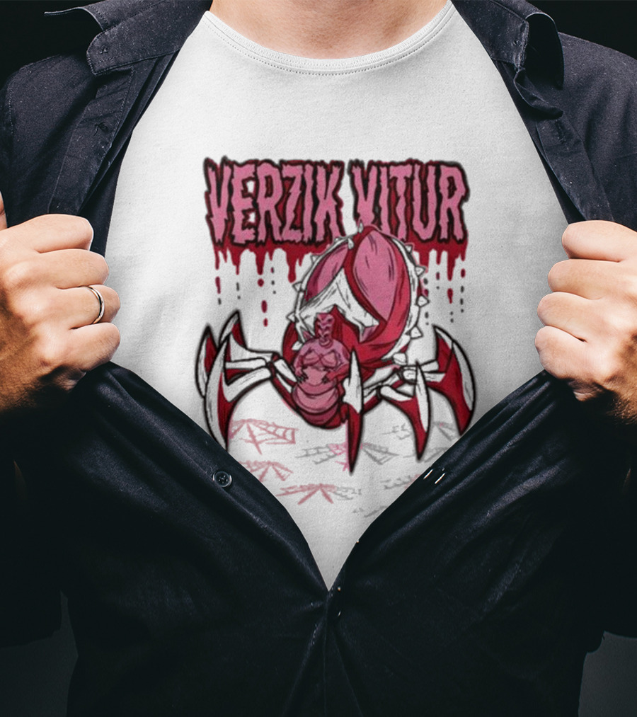 Valentine Verzik Vitur Arachnid Warrior Gaming T-Shirt