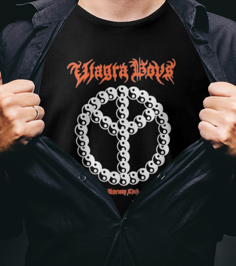 Viagra Boys Shrimp Tech Peace T-Shirt