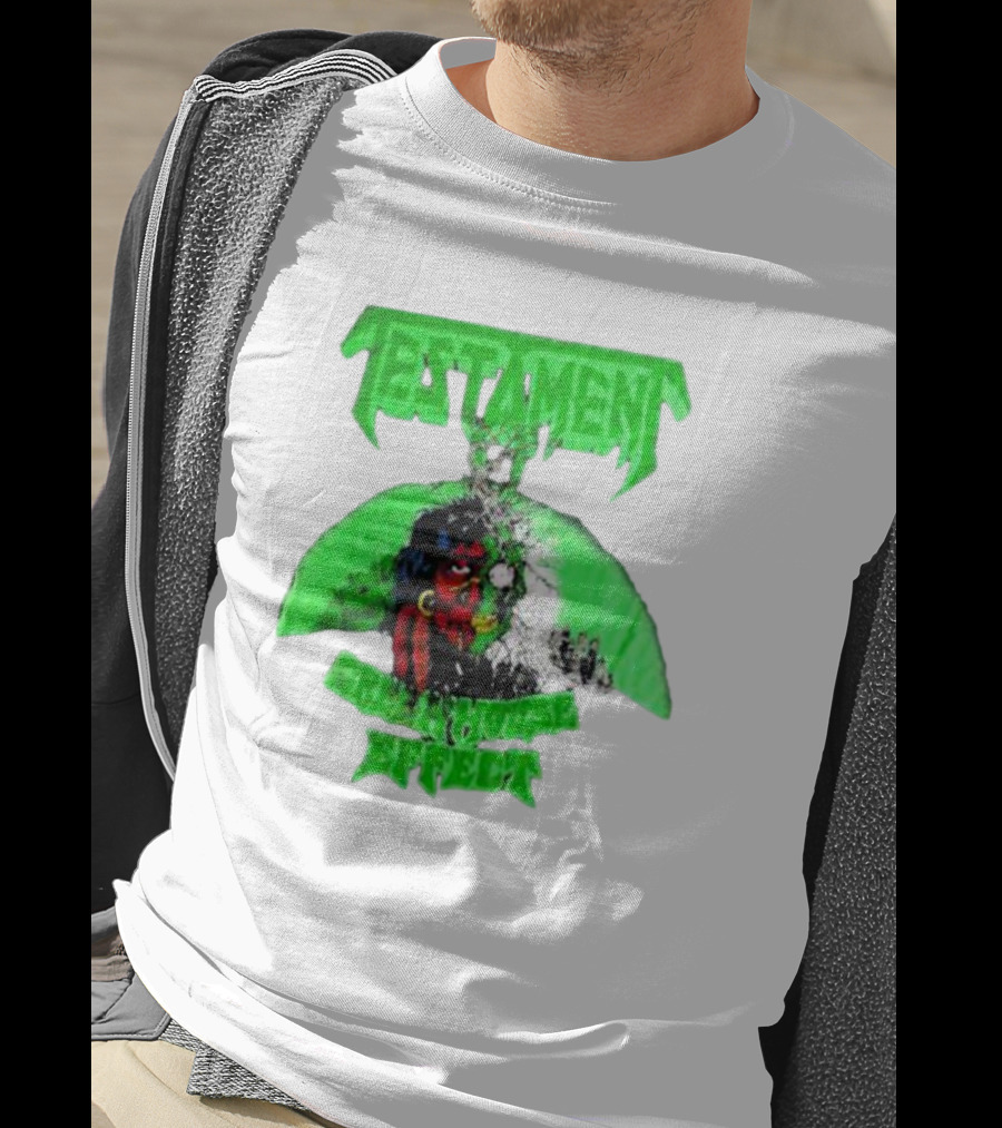 TESTAMENT Greenhouse Effect 1989 T-Shirt