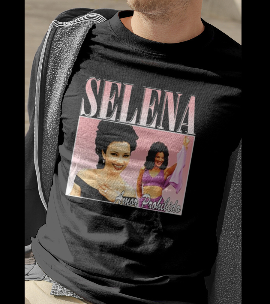 SELENA Amor Prohibido Vintage Style Retro Fashion T-Shirt