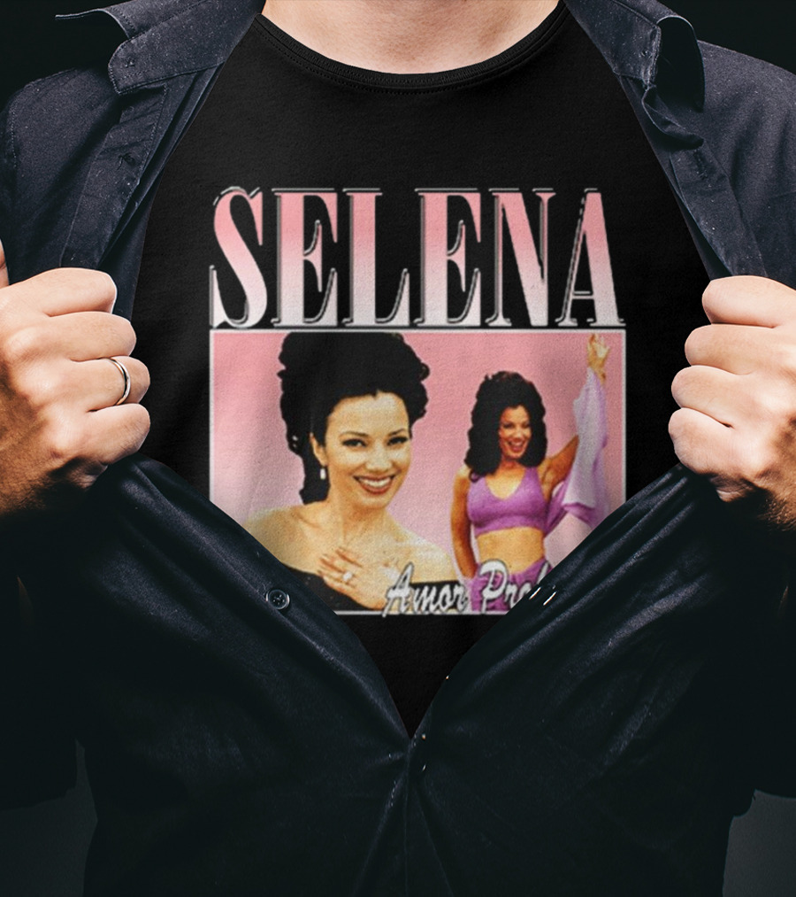 SELENA Amor Prohibido Vintage Style Retro Fashion T-Shirt