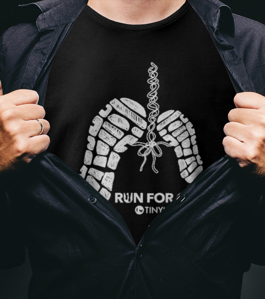Run For CDH TinyHero Virtual Walk Run Bike Georgia T-Shirt