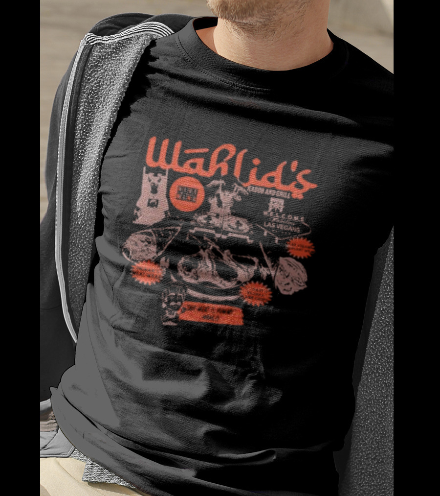 Wahlid's Kabob And Grill Hive Mind Menu Las Vegas Enjoy America’s Meat Wrap T-Shirt