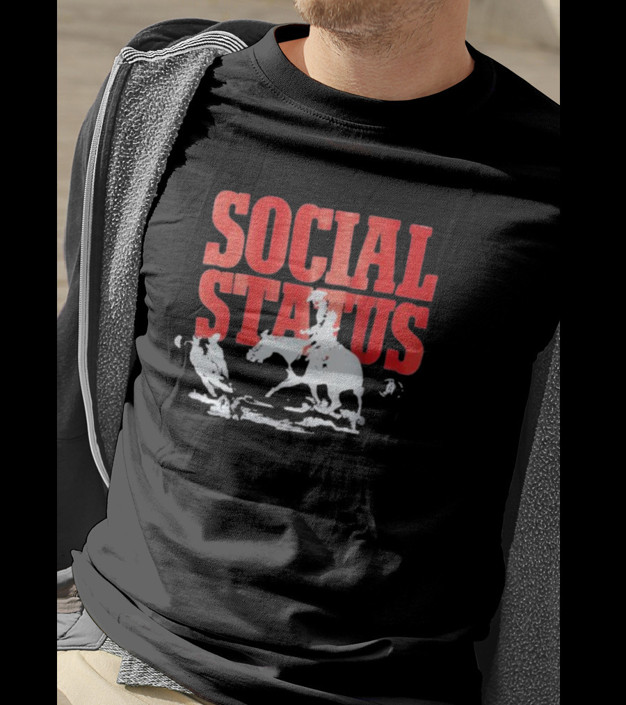 Social Status Cowboy Western T-Shirt