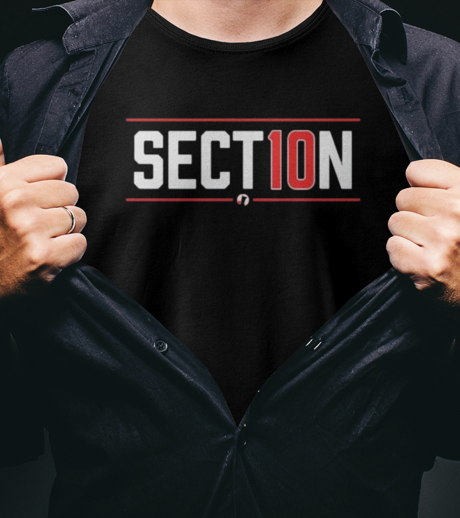SECT10N Wordmark Baseball T-Shirt