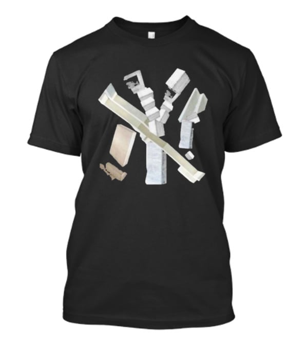 New York Bricks Urban Abstraction Iconic T-Shirt