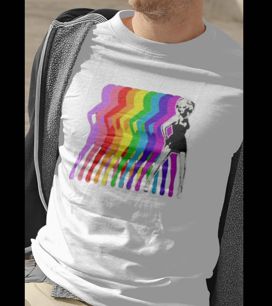 Rupaul Rainbow Pride Shadow T-Shirt