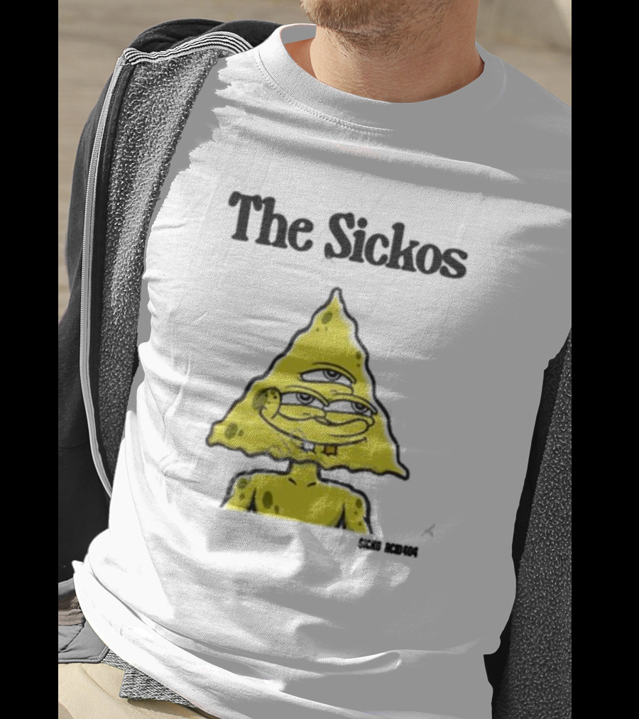 The Sickos Sponge Triangle Character T-Shirt