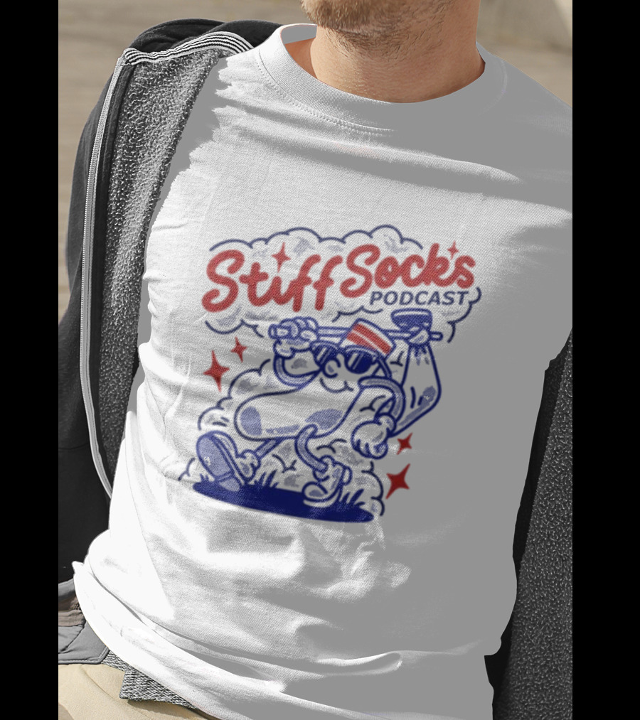 Stiff Socks Podcast Walkin Sock Store T-Shirt