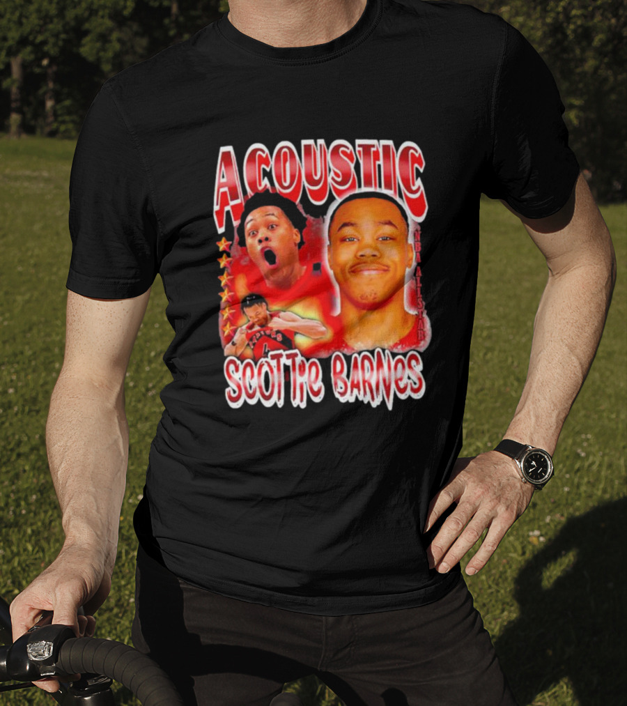 Acoustic Scottie Barnes NBA All-Star Raptors T-Shirt