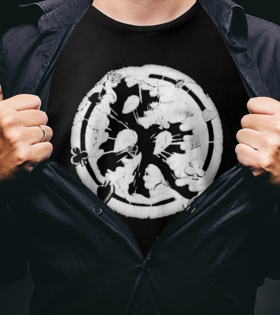 Adin Ross Roulette Brand Risk Playing Card Symbols T-Shirt