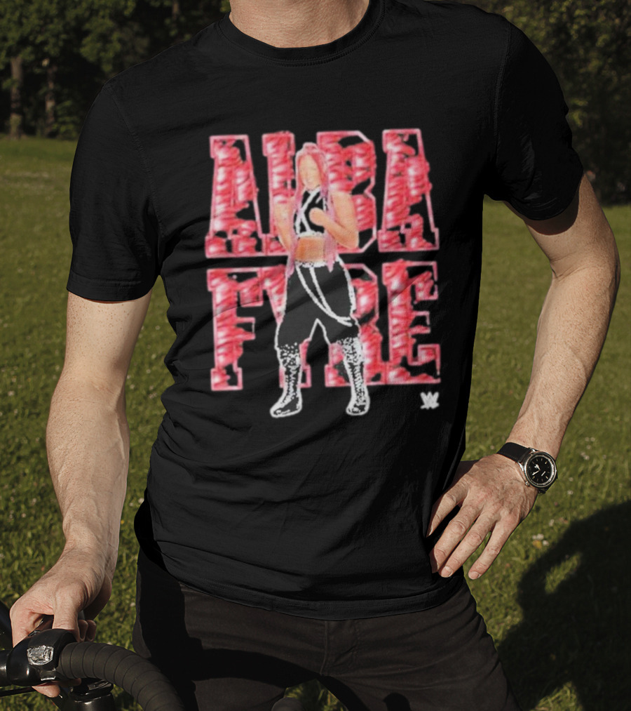 Alba Fyre Wrestling WWE Pose T-Shirt