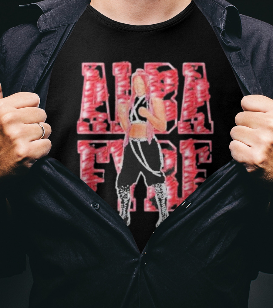 Alba Fyre Wrestling WWE Pose T-Shirt