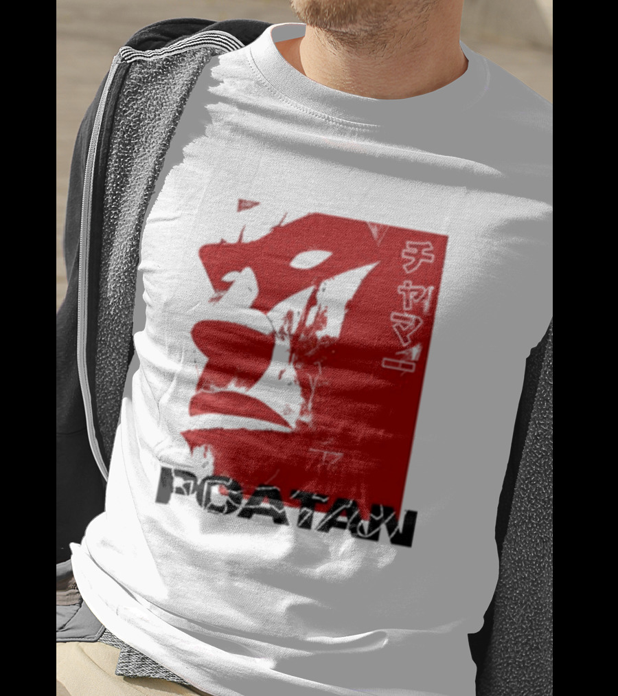 Alex Pereira Poatan Red Mask T-Shirt