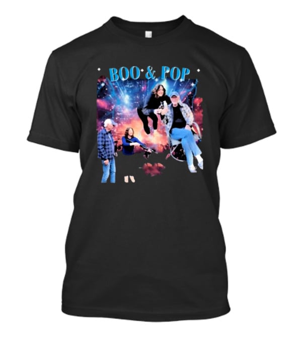 BOO AND POP Cosmic Adventure Family Fun T-Shirt