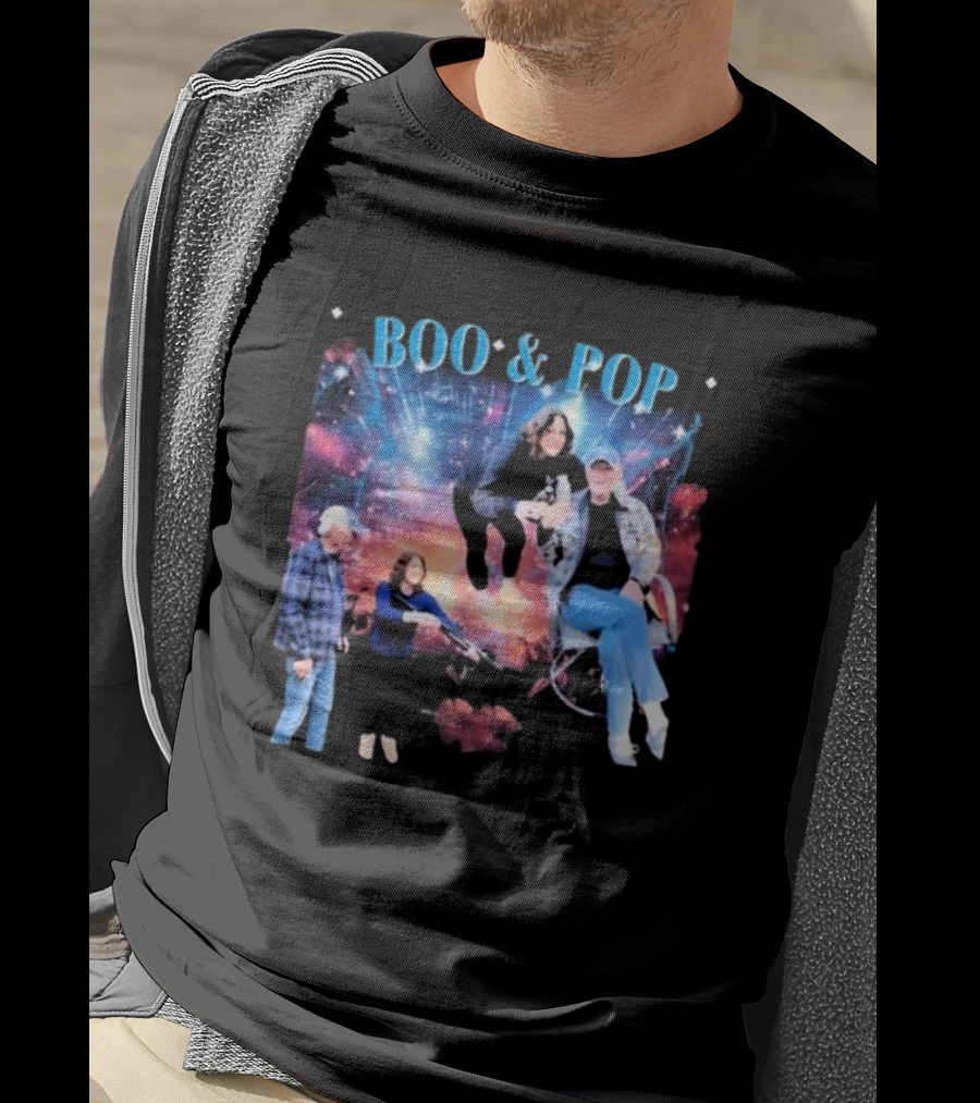 BOO AND POP Cosmic Adventure Family Fun T-Shirt