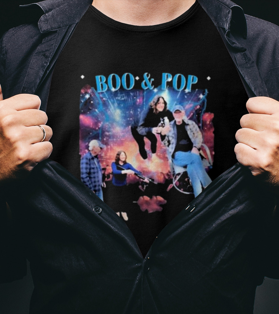 BOO AND POP Cosmic Adventure Family Fun T-Shirt