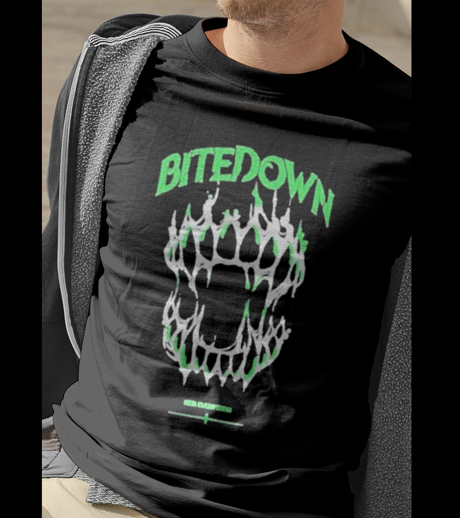 Bite Down Toxic Ryanmiw Grim Embrace T-Shirt