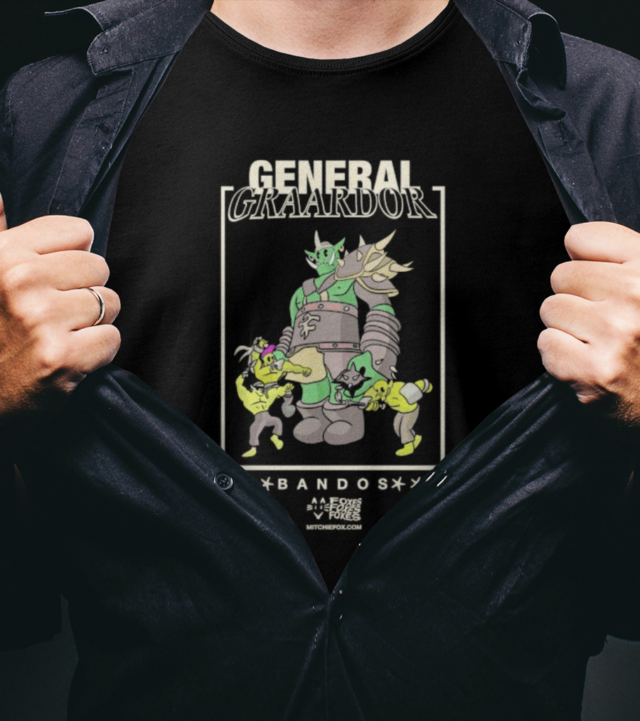 General Graardor Bandos RuneScape Character By Mitcherfox Foxes Foxes T-Shirt