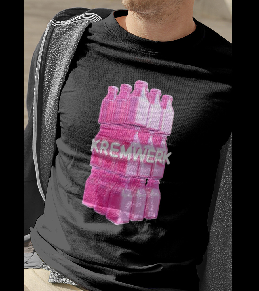 Kremwerk Seattle Wa Pink Cream Bottles Factory T-Shirt