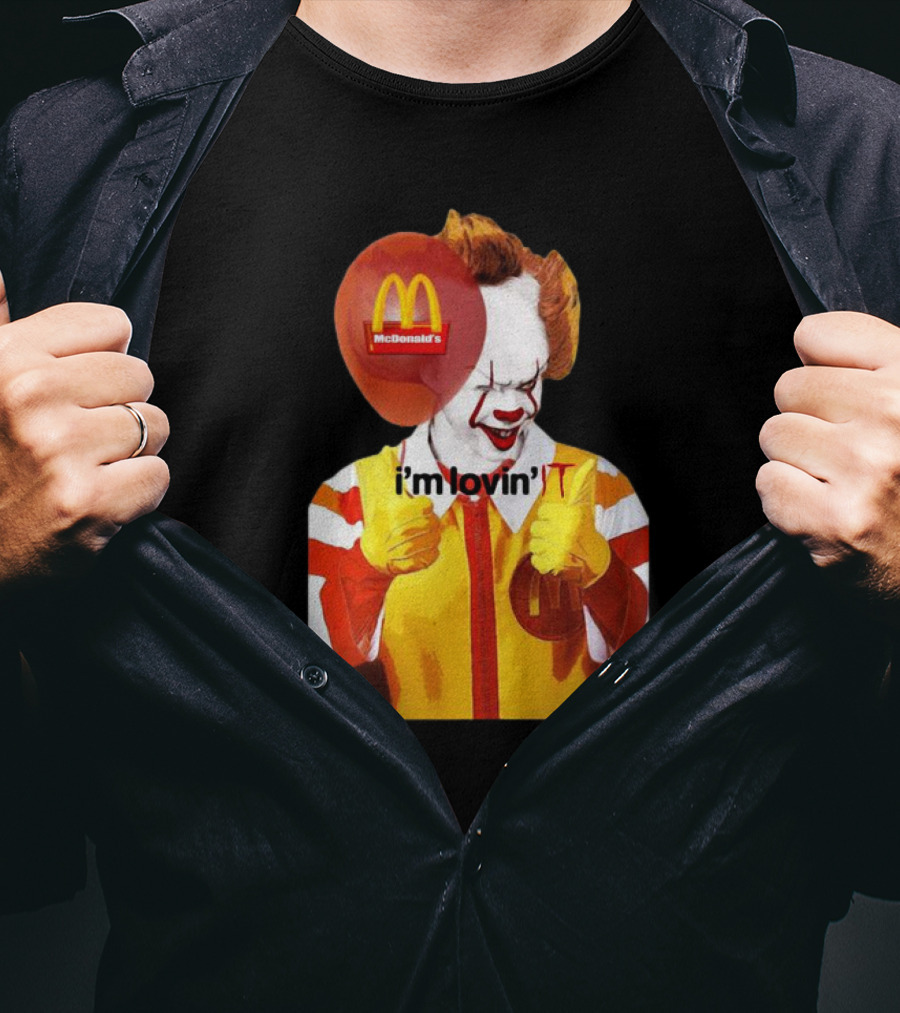 Pennywise McDonald’s I’m Lovin’ IT Balloon T-Shirt