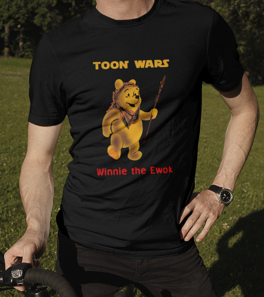 Toon Wars Winnie The Ewok Pooh Bear T-Shirt