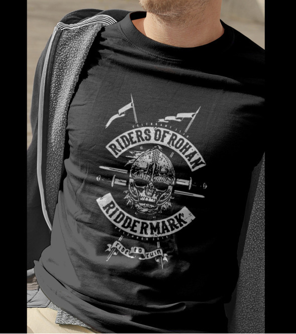 Riders Of Rohan Riddermark Ride To Ruin Tolkien's The Lord Of The Rings Inspired T-Shirt