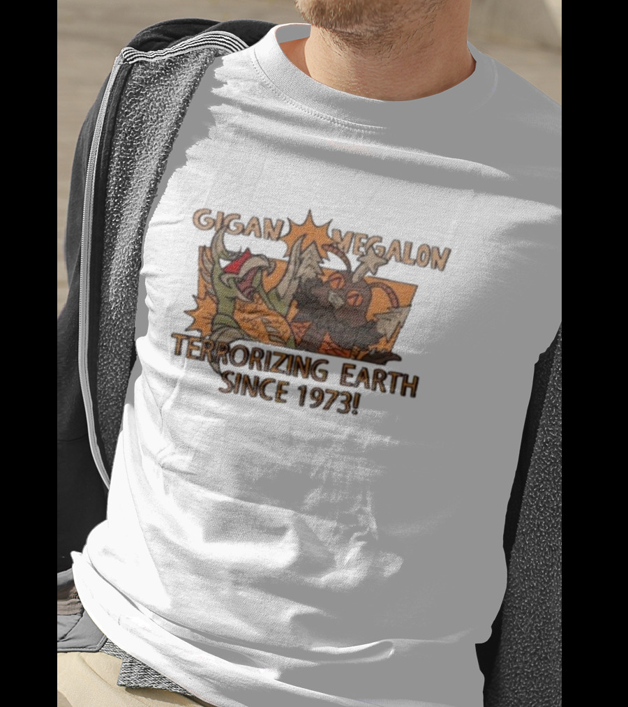Gigan Megalon Terrorizing Earth Since 1973 T-Shirt