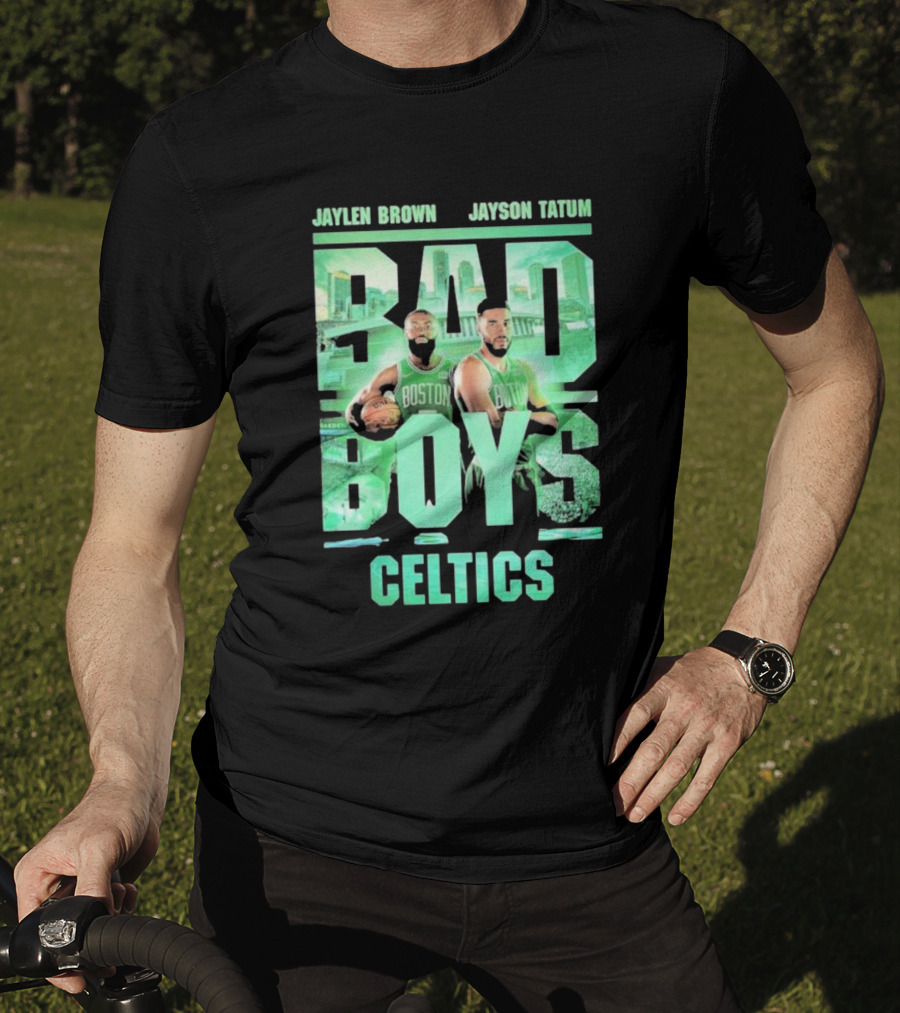Jaylen Brown Jayson Tatum Bad Boys Celtics T-Shirt