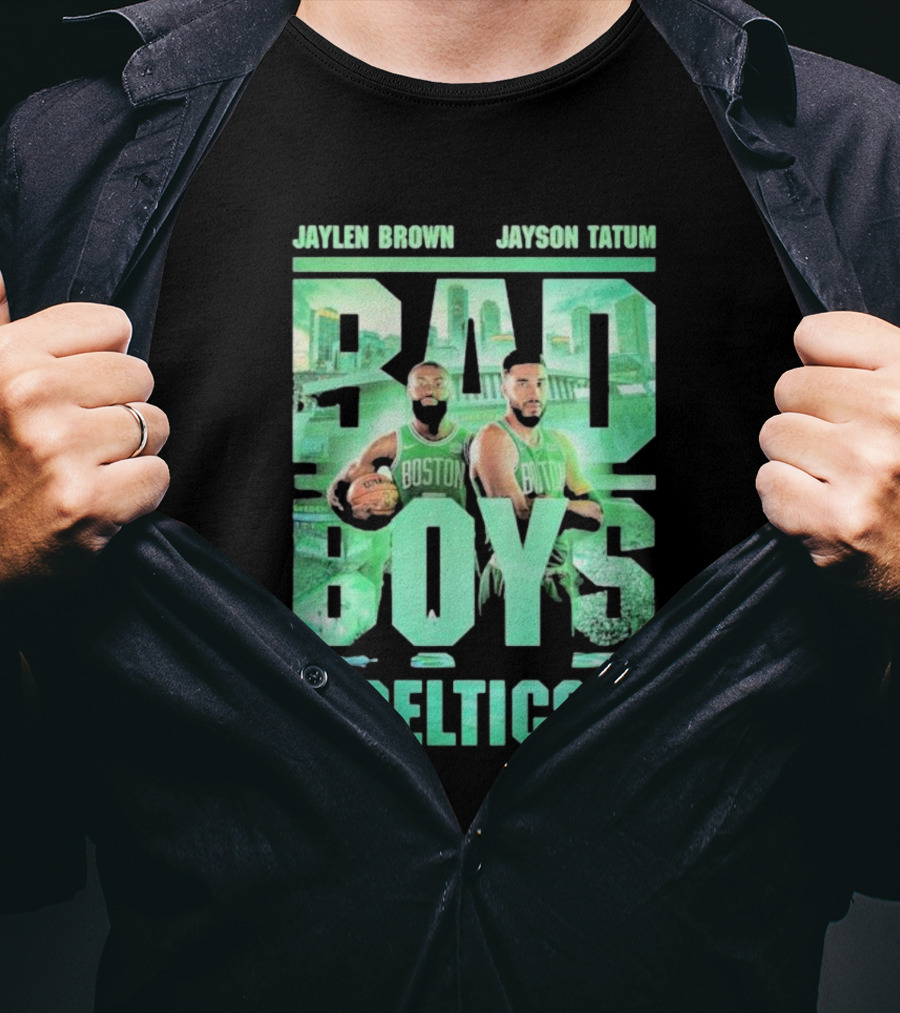 Jaylen Brown Jayson Tatum Bad Boys Celtics T-Shirt