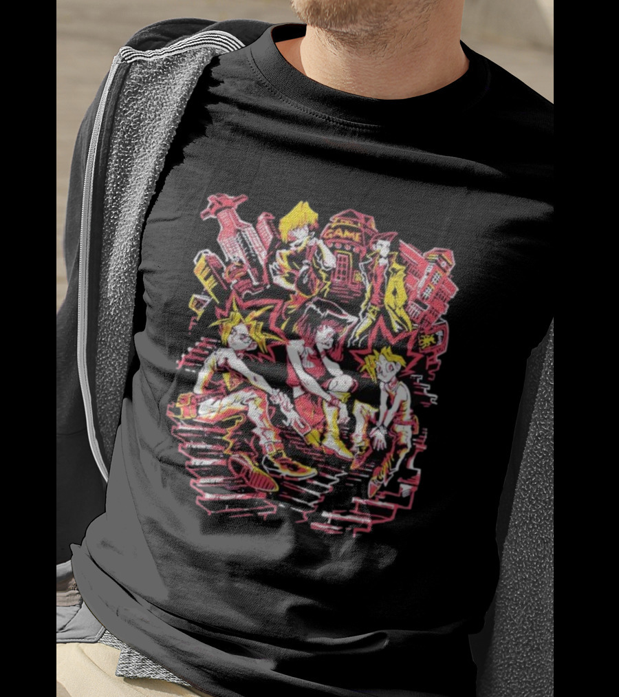 Off Duty Duelists Yugioh Characters Street Style Urban T-Shirt