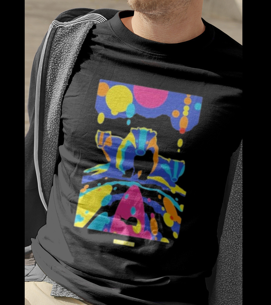 Chris Packham Badgers Glow In The Dark Colorful Wildlife T-Shirt