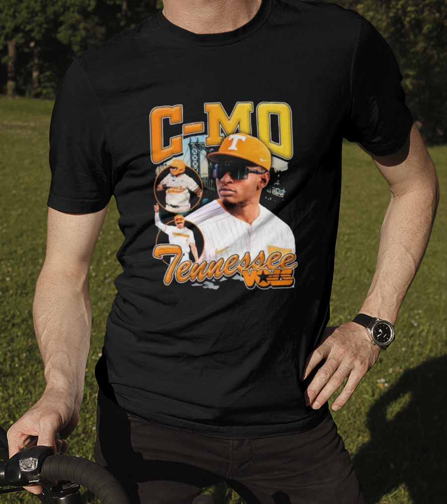 C-MO Tennessee Vols Baseball Vintage T-Shirt