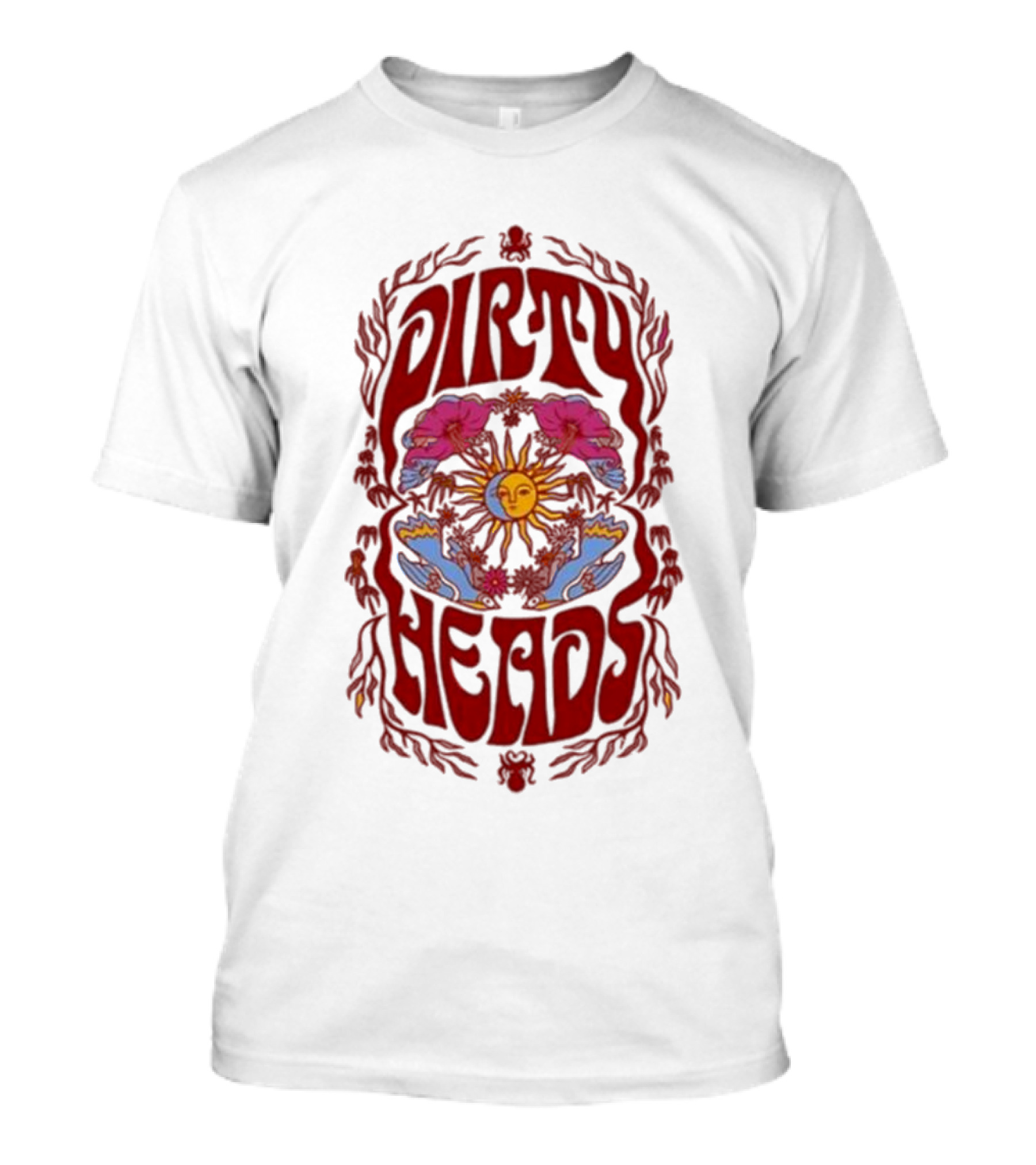 Dirty Heads Psychedelic Sun And Animals T-Shirt