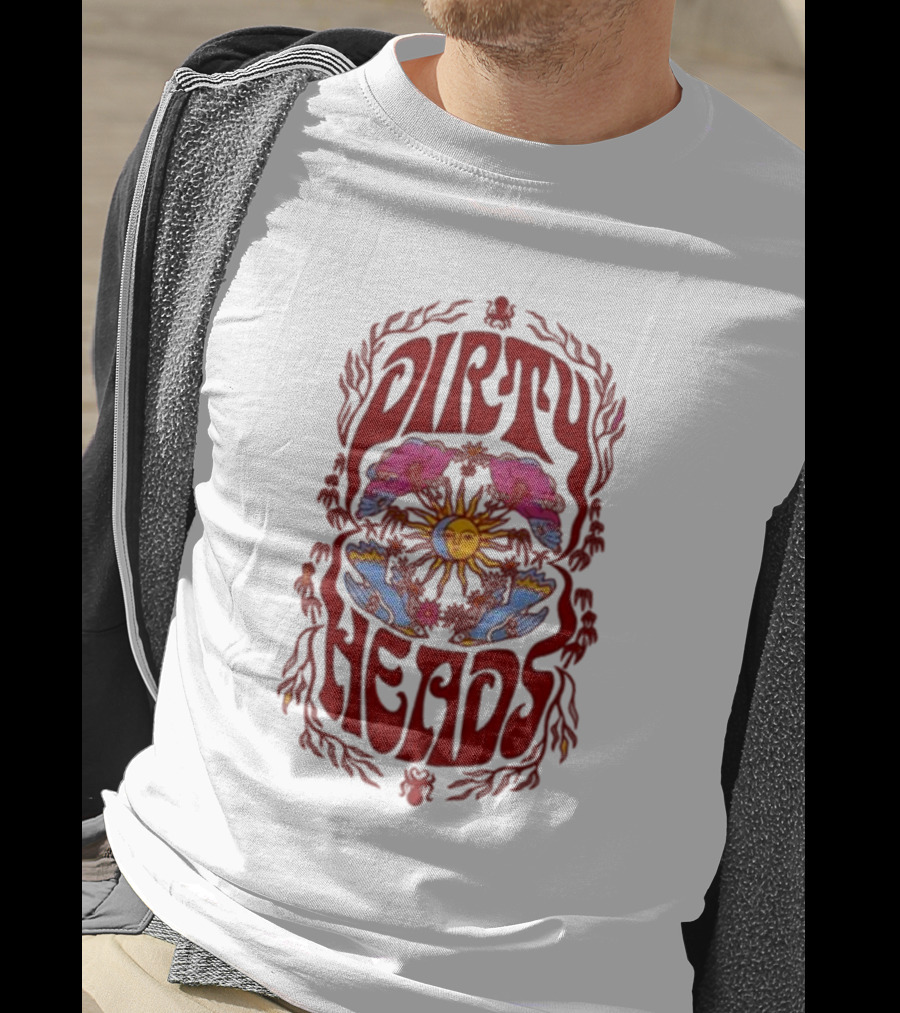 Dirty Heads Psychedelic Sun And Animals T-Shirt