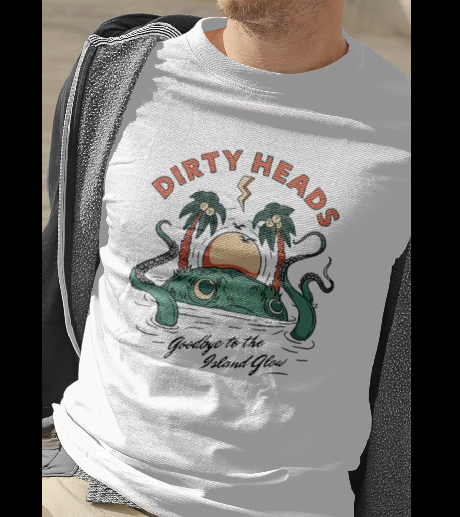 Dirty Heads Goodbye To The Island Glow T-Shirt