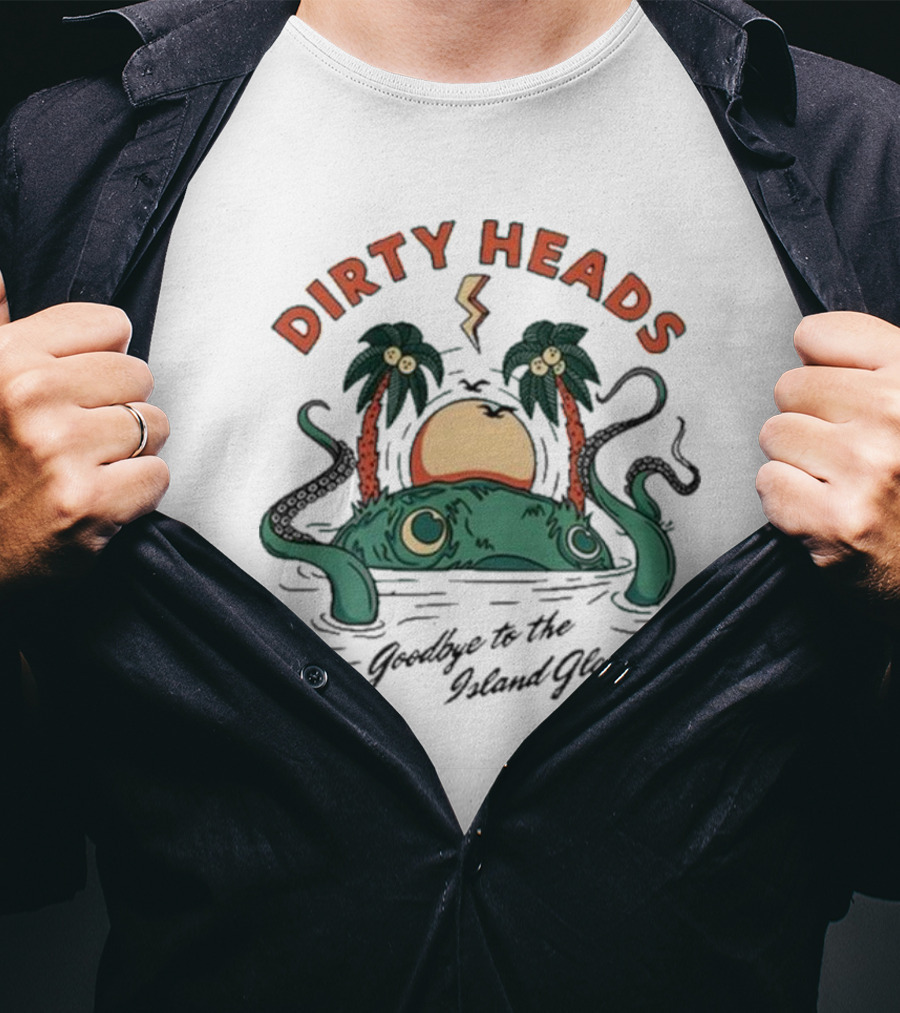 Dirty Heads Goodbye To The Island Glow T-Shirt