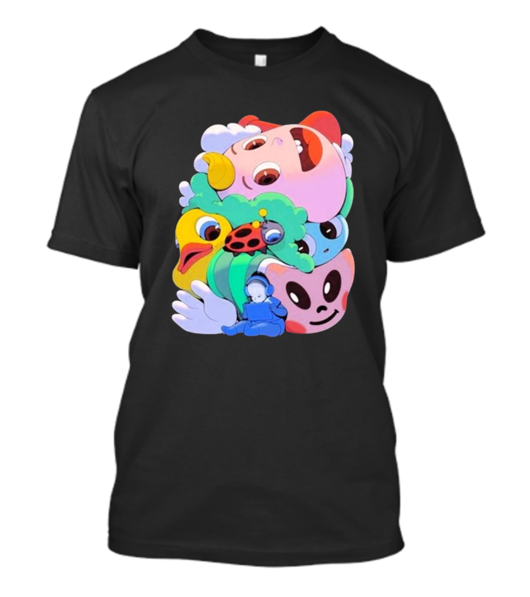 How Cocomelon Captures Children's Attention With Colorful Characters T-Shirt