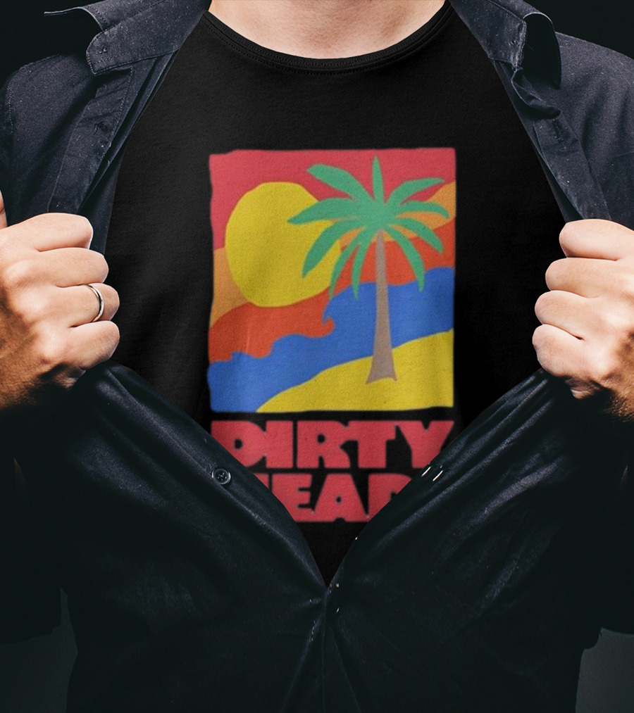 Dirty Heads Palm Tree Sunset Beach Vibes T-Shirt