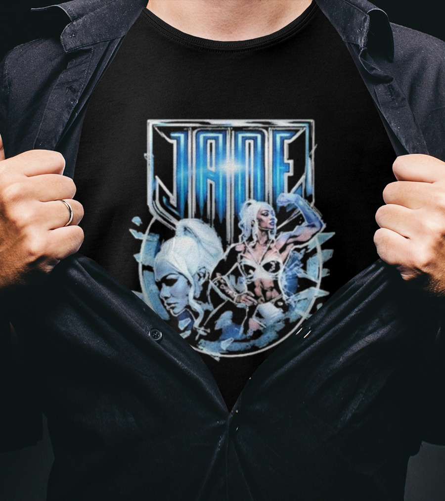 Jade Shattered Glass Power Pose T-Shirt