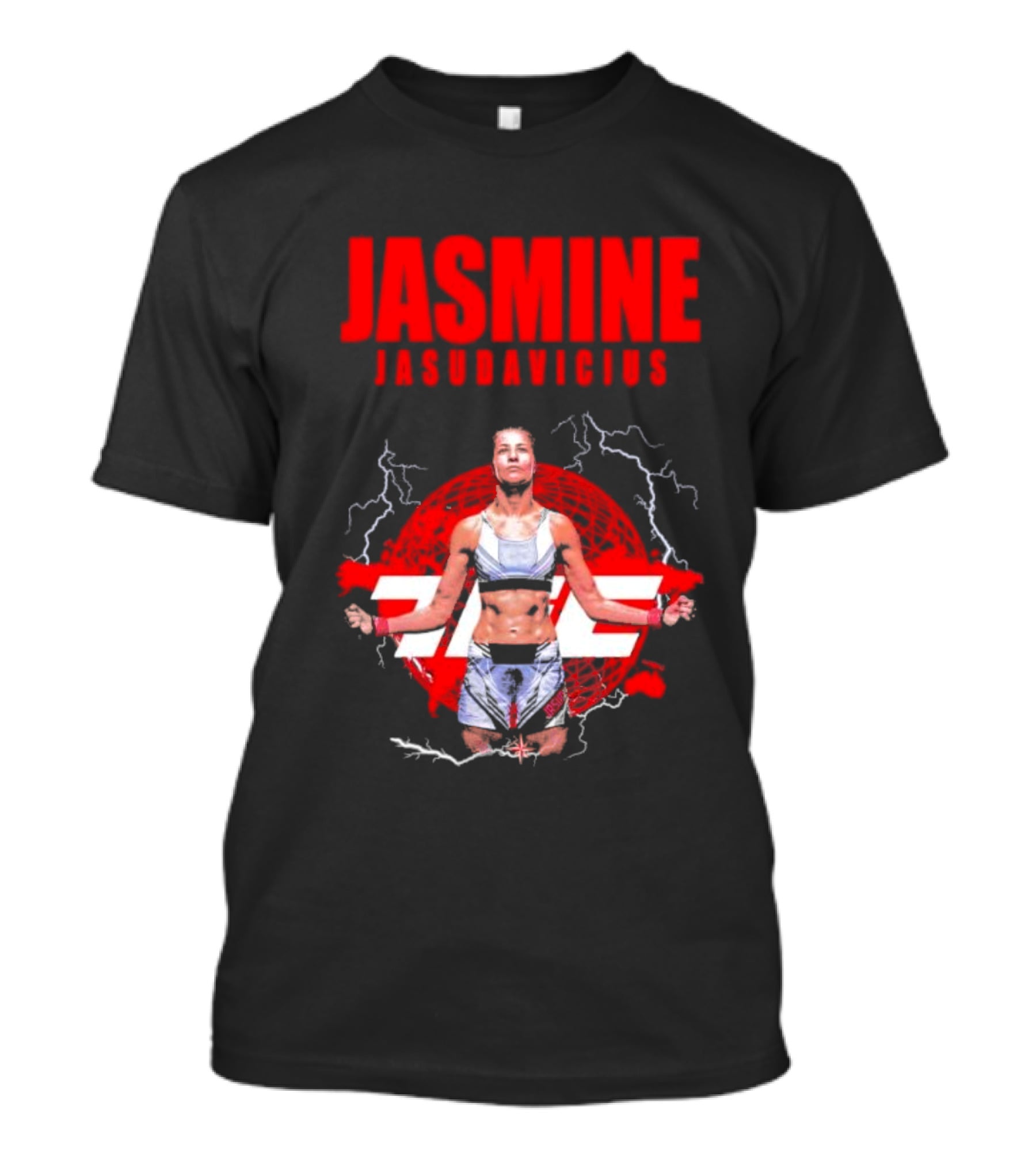 Jasmine Jasudavicius UFC Fighter Supporter MMA Champion T-Shirt