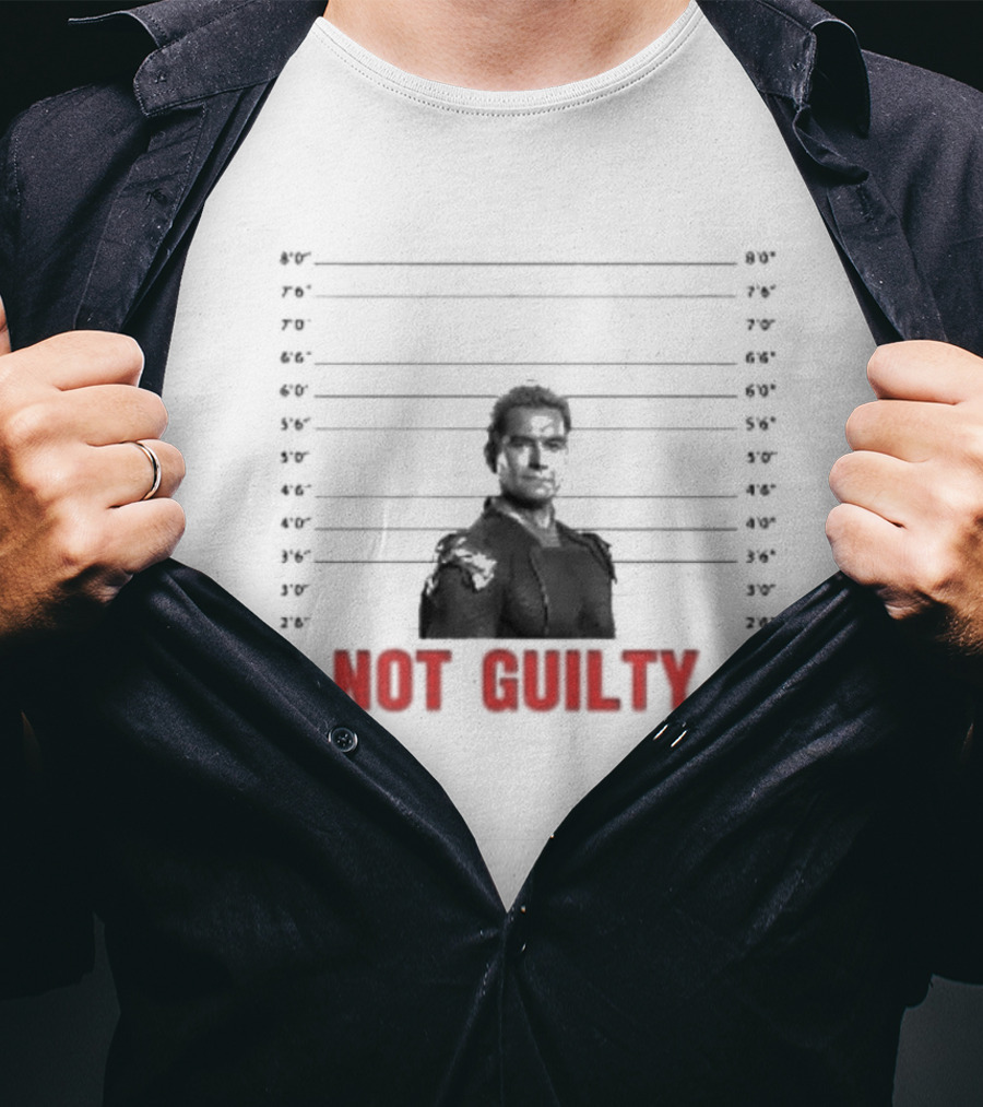 Homelander Not Guilty Mugshot T-Shirt