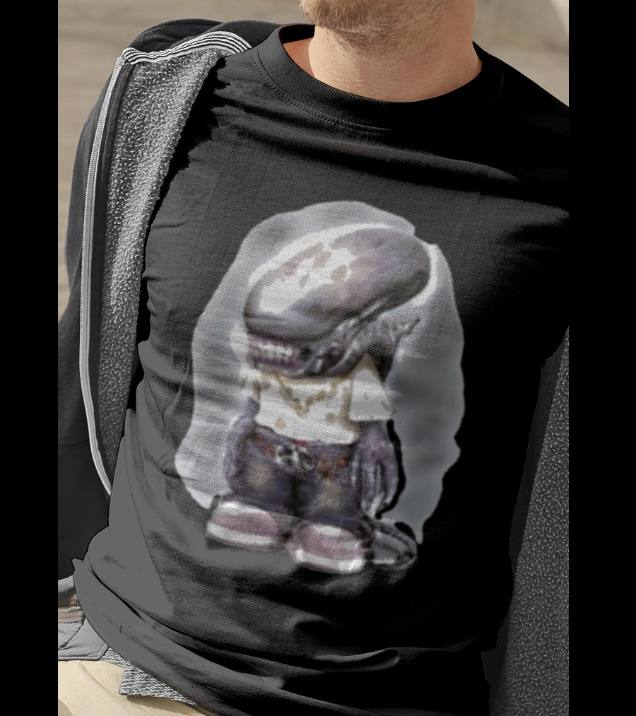 Pedro Xenomorph Alien Style Casual Outfit Character T-Shirt