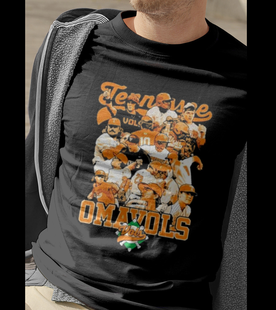 Tennessee Omavols Vols Baseball Team Players T-Shirt